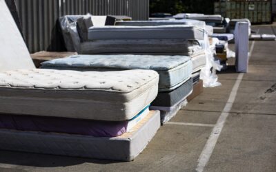 Mattress recycling springs forward